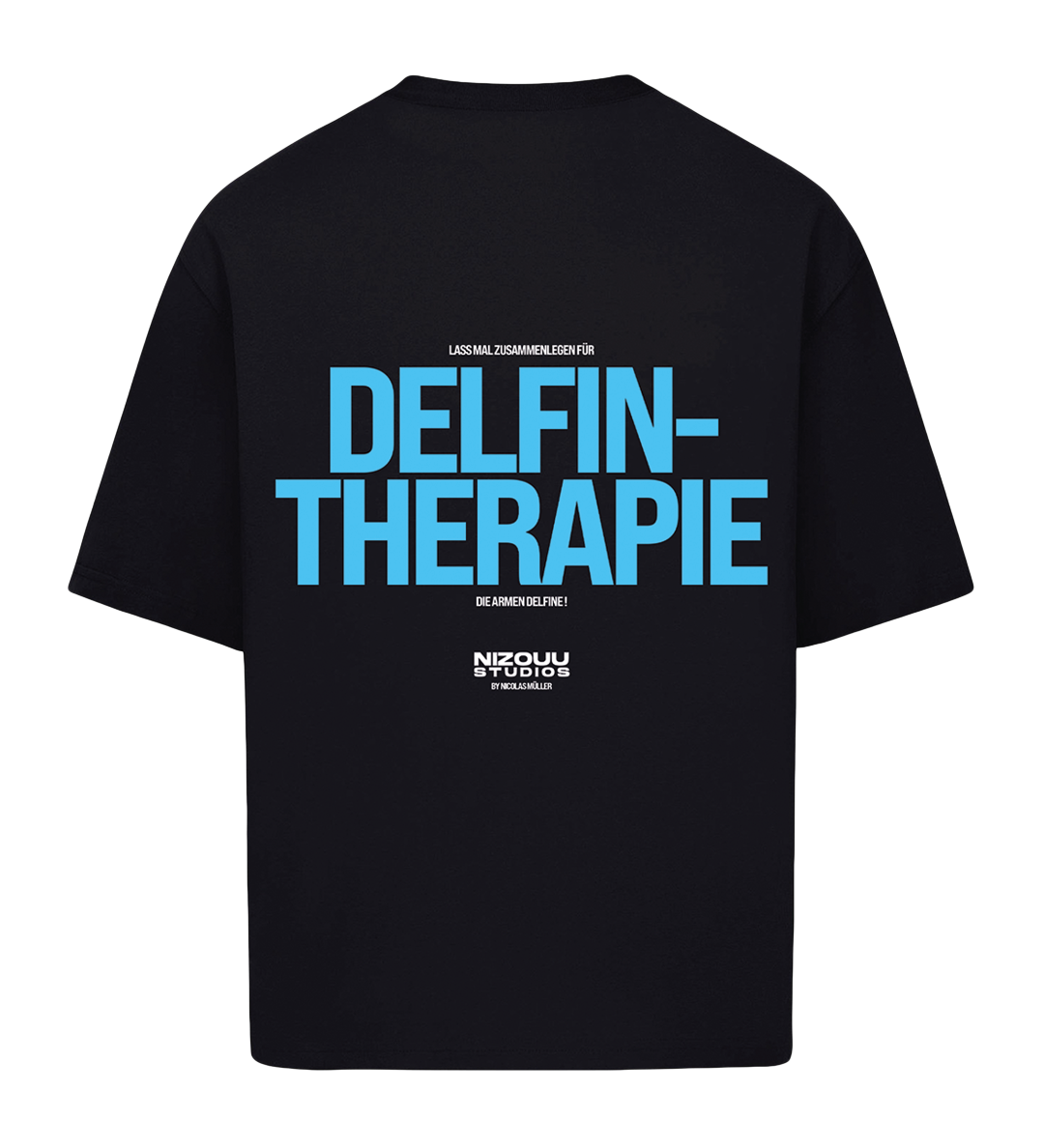 NIZOUU - Oversized Shirt Delfin